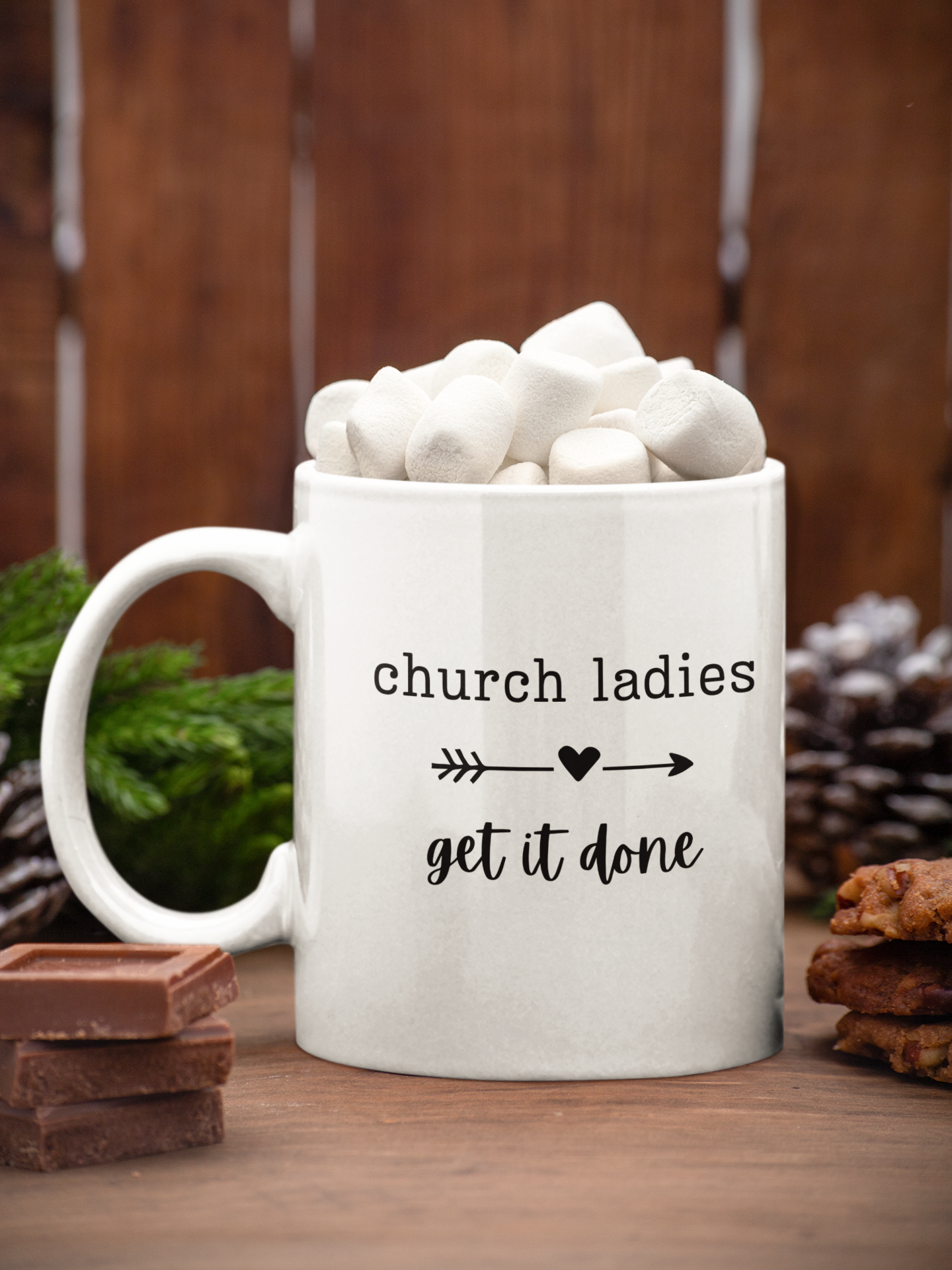 CHURCH LADIES Ceramic Mug, 11 oz.