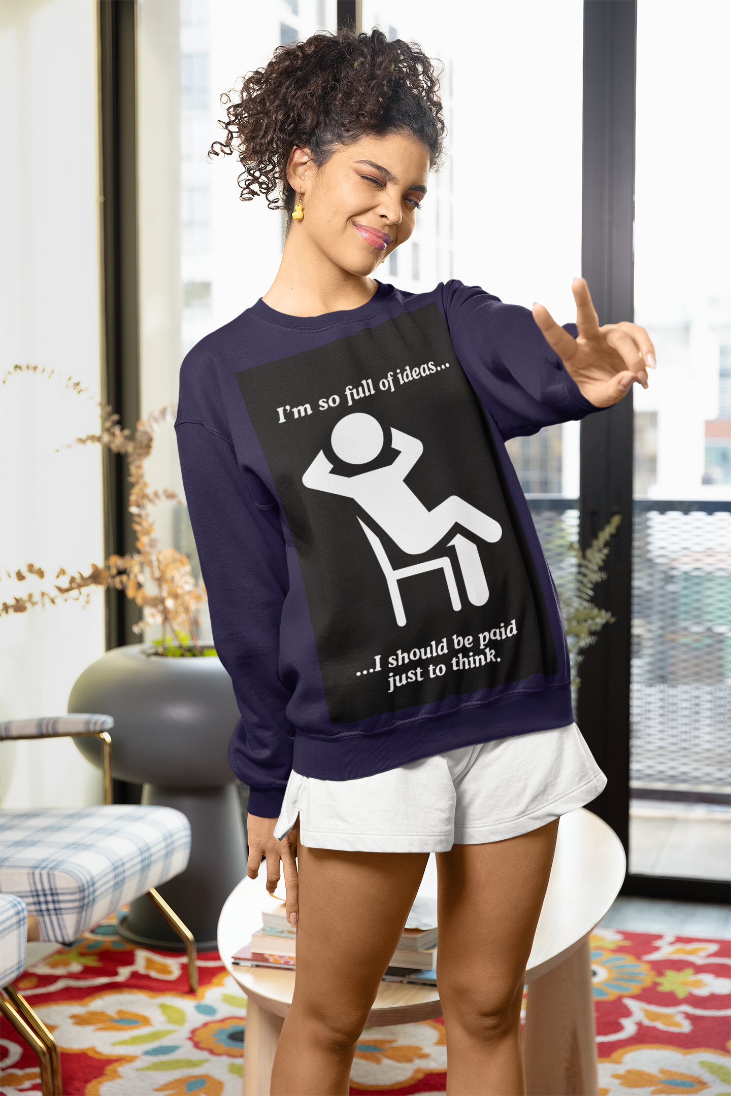 Paid Thinker Unisex Heavy Blend™ Crewneck Sweatshirt