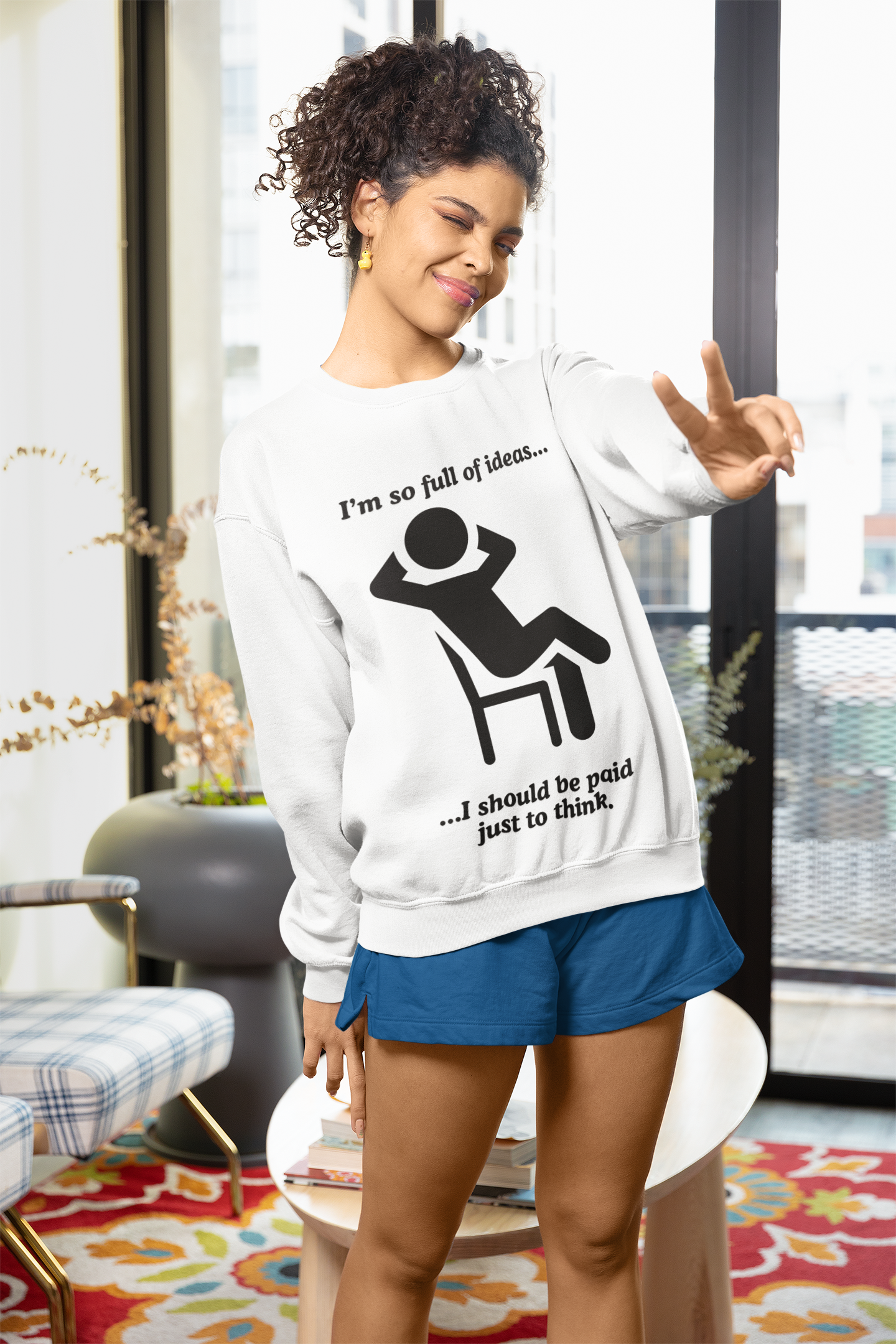 Paid Thinker Unisex Heavy Blend™ Crewneck Sweatshirt