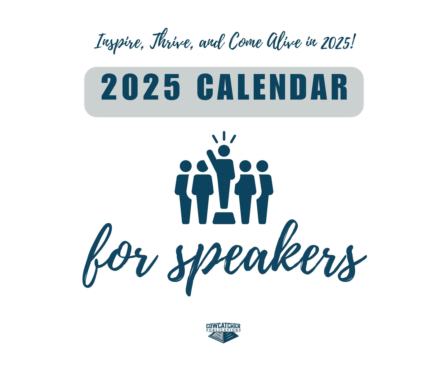 SPEAKERS Motivational Wall Calendar (2025)